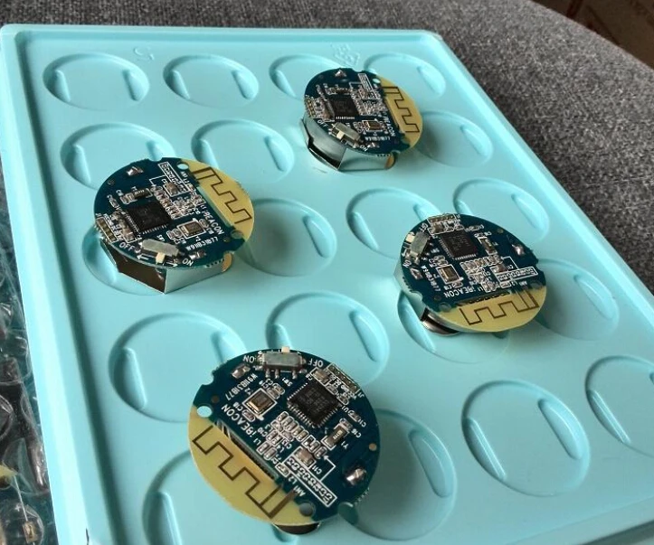 2019 Высокое качество Bluetooth beacon NRF51822 чипсет с аккумулятором CR2477 маленькая цепь