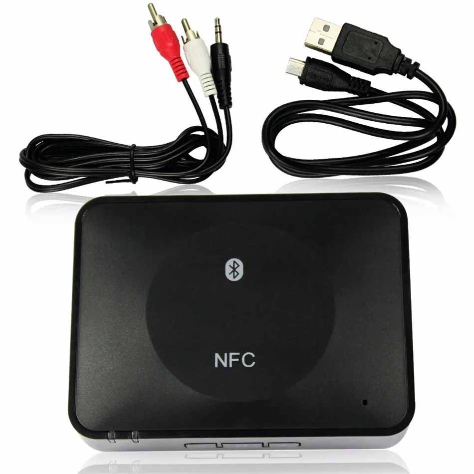 

Desxz 4.1 Wireless Bluetooth Receiver 3.5MM Stereo Music Audio Receiver USB Bluetooth Audio Adapter For Headphone RCA Reciever