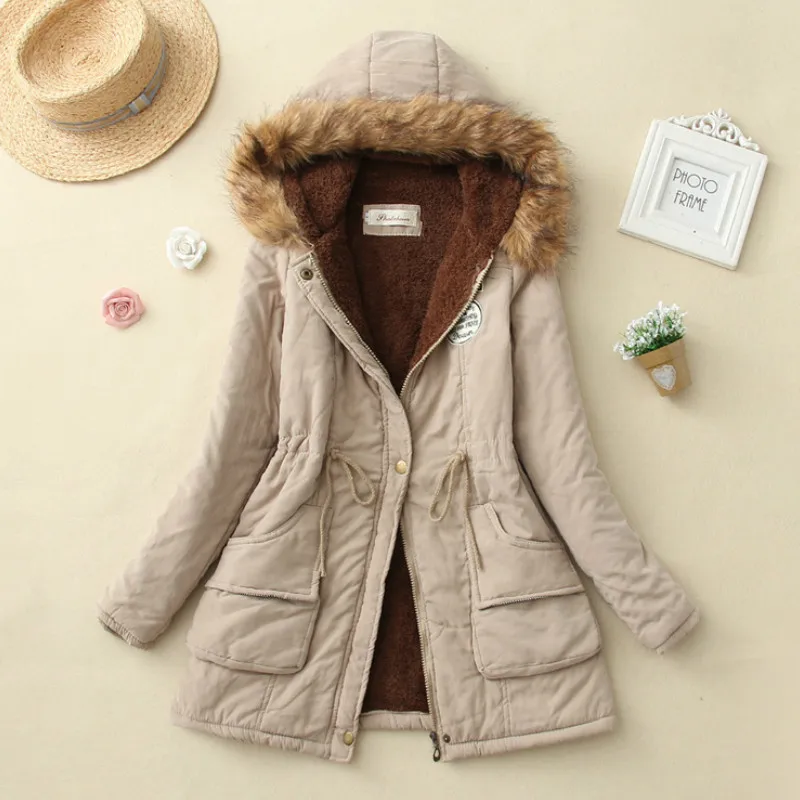 

New Winter Coat for Pregnant Women Parka Maternity Outwear Pregnancy Clothing Military Hooded Jacket Clothes Snowsuit