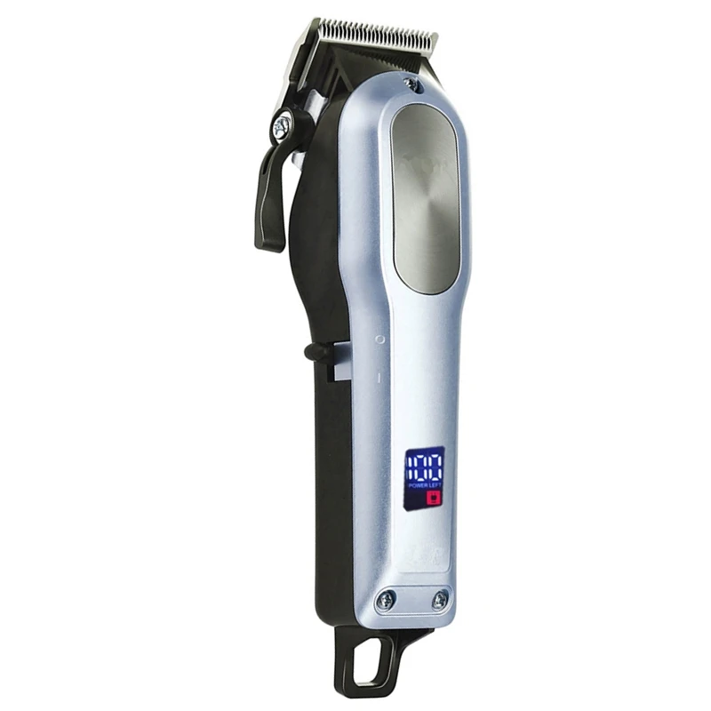 

Digital remind professional electric clipper hair trimmer rechargeable cutter hair cutting machine haircut for men ,baby ,child