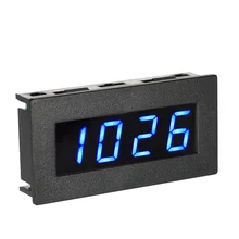 De alta Precisión Digital de Frecuencia Del Tacómetro 0.56 “4 LED de la CC 8-15 V Car Motor Speed Meter Medidor de RPM Medición Tester 5-9999R/M DC 8-15 V
