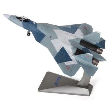 

Suitable for office decoration collection fighter model helicopter die casting for children 1/72 Su-57
