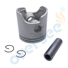 OVERSEE PISTON KIT RING SET 6E7-11636 682 fit Yamaha Outboard 9.9HP 15HP O/S 0.5 56.5MM