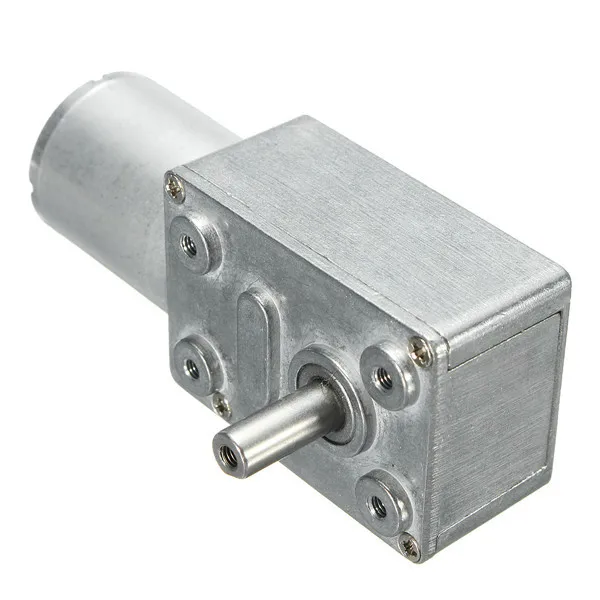 DC 12V 35/60/65/110/220rpm Worm Gear Box Reduction Motor