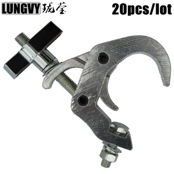 

Free Shipping High Quality 40-50mm Bearing Weight 200kg Aluminum Material Light Hook Clamp For Stage Light Equipment