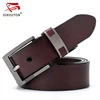 DINISITON – Ceinture en cuir de vachette véritable pour homme, sangle vintage de luxe, décontracté avec boucle en alliage ► Photo 2/6