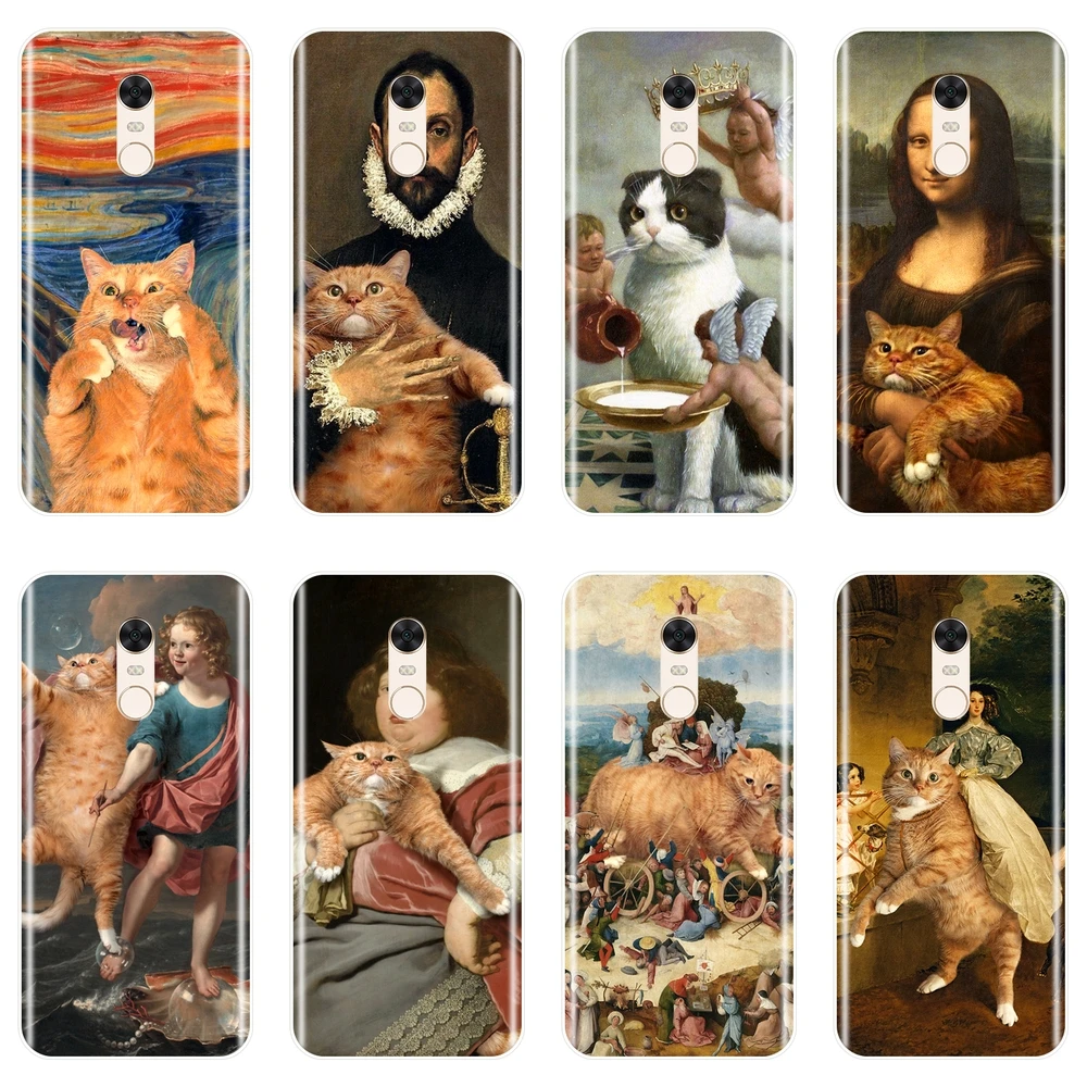 

Cat Silicone Phone Case For Pocophone F1 Xiaomi Redmi Note 4 4X 5 5A 6 Pro Prime Soft Back Cover For Redmi S2 4A 5A 6A 5 Plus