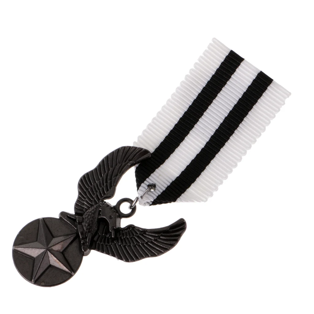 2 pcs Trendy American British Navy Costume Suit Medal Brooch Lapel Pin Badge Banquet Clothing for Men 