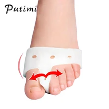 Putimi корректор буйона, корректор пальцев, силиконовые подушечки для стоп, гелевые подушечки для ног, выпрямитель для пальцев ног, ортопедическая коррекция вальгусной деформации