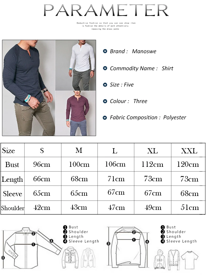 Мужские повседневные топы с v-образным вырезом и длинным рукавом, хлопок, пуловер на пуговицах, футболки для весны и лета