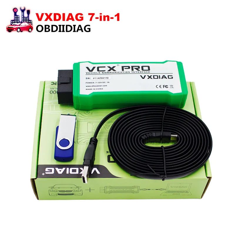 

VXDIAG VCX NANO Pro Full Software Version 7-in-1 Auto OBD2 Diagnostic Tool For G-M/FO-RD/MA-ZDA/V-W/HO-NDA/VO-LVO/TOY-OTA/JL-R