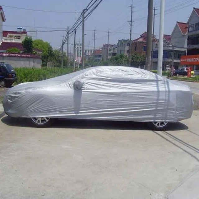 Full Car Cover Indoor Outdoor Sunscreen Heat Protection Dustproof Anti-UV Scratch-Resistant for Sedan Car Protectors Suit S-XXL 5