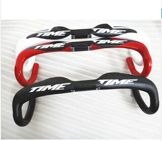 2014 newest full carbon fiber road bike handlebar / racing handle / bike bend to outside light 3K