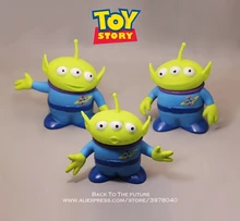 Figuras de acción de personajes de Disney Toy Story, Woody, Green Aliens, 3 estilos, 15cm, colección de decoración de Anime, modelo de juguete para niños, regalo