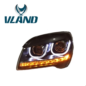 

VLAND Factory For Car Headlamp For KIA Sportage Headlight For 2007-2011 Sportage LED Head Light With DRL H7 Xenon Lamp Lens 35W