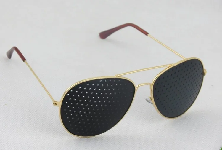 big black sunglasses YOOSKE Retro Pinhole Sunglasses for Women Men Small Holes Eyeglasses Vision Care Glasses Unisex Eyesight Improver Glasses white sunglasses women