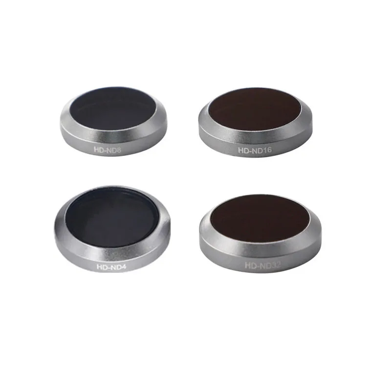 4 pcs Filters kit ND4 + ND8 ND16 ND32 lens Filter For dji mavic 2 zoom drone Accessories | Электроника