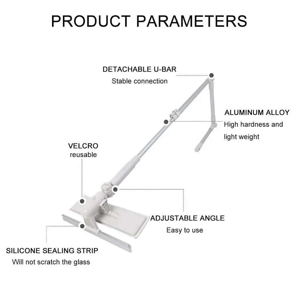 Очиститель окон телескопическая Многоуровневая щетка для чистки стекла очиститель зеркал щетка для чистки стекол