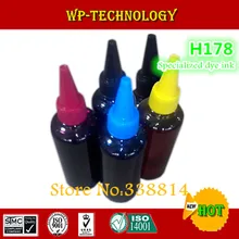 Заправка чернил для HP178, специализированные краски костюм для HPC6380 hpC6300 hpC5300 hpC5383 hpC5380 hpC6383 и т. д., 5 цветов, бутылка чернил