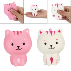 Squishy Kawaii Colours Tiger Scented Squishy Slow Rising Squeeze Toys Игрушка для снятия стресса забавная Squish Antistress Fun Kids ToyF3