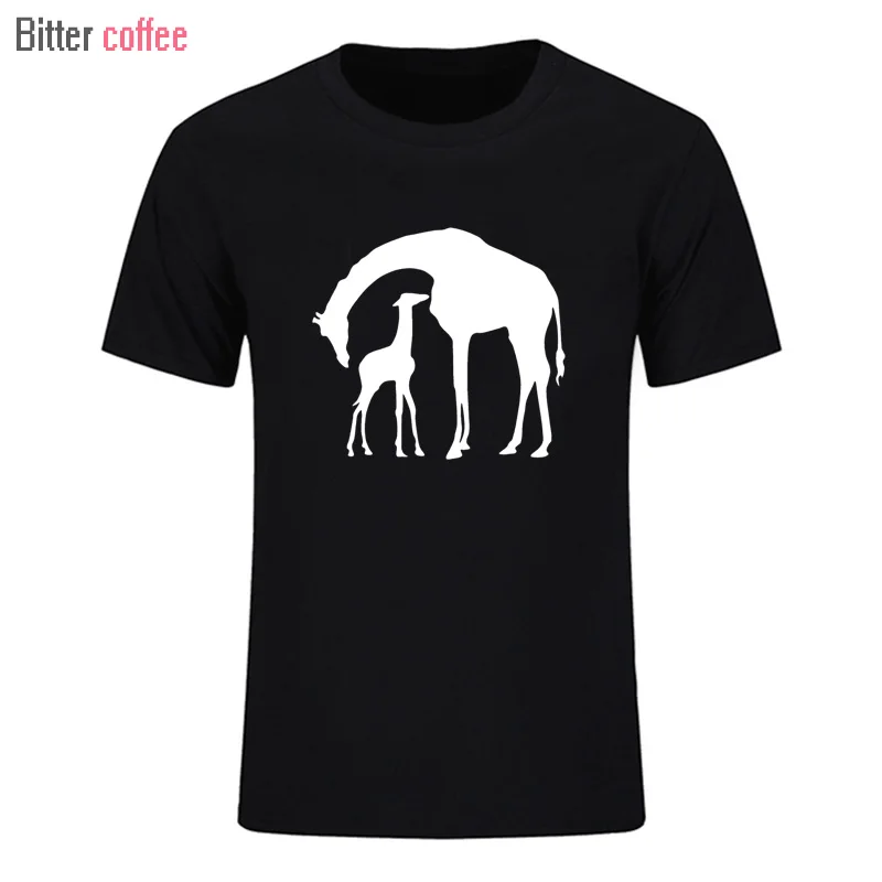 Мужская футболка с коротким рукавом BITTER COFFEE Повседневная хлопковая Футболка