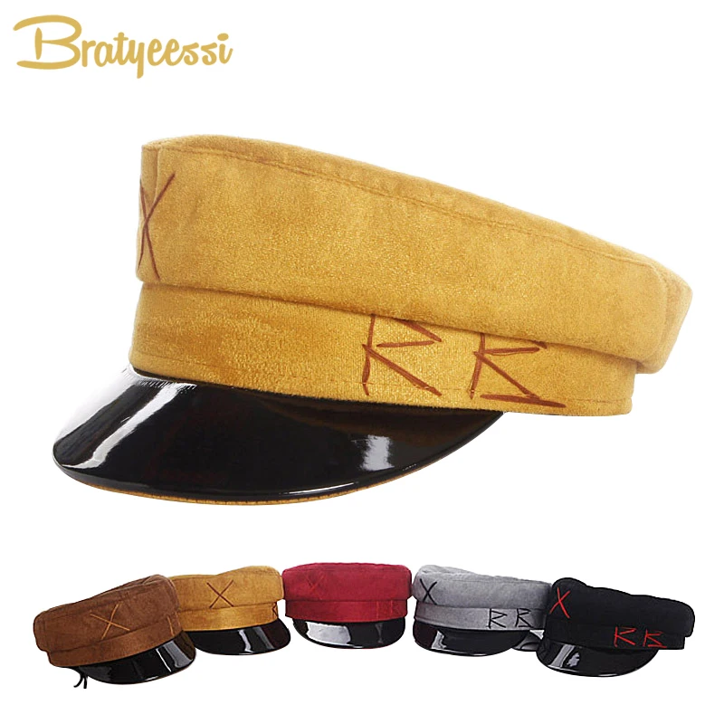 

Fashion 2019 Baby Hat for Girls Boys Autumn Winter Kids Hat Adjustable Baby Cap Flat-top Children Hats for 2-5 Years 1PC