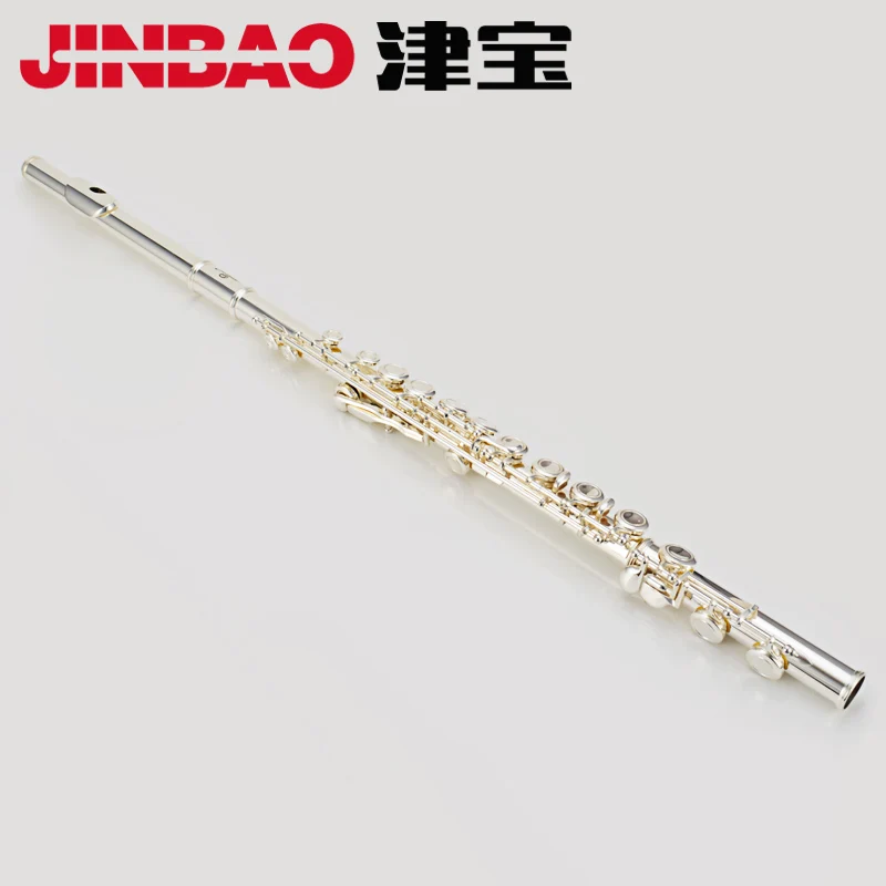 

Jinbao musical flute 16 jbfl-6248s silveriness flute