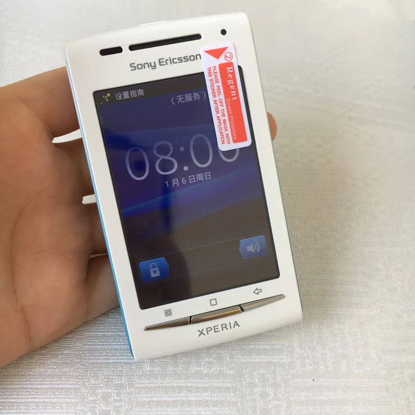 X8 sony Ericsson Xperia X8 E15i мобильный телефон разблокированный смартфон Android gps Wi-Fi 3,0 дюймов сенсорный экран