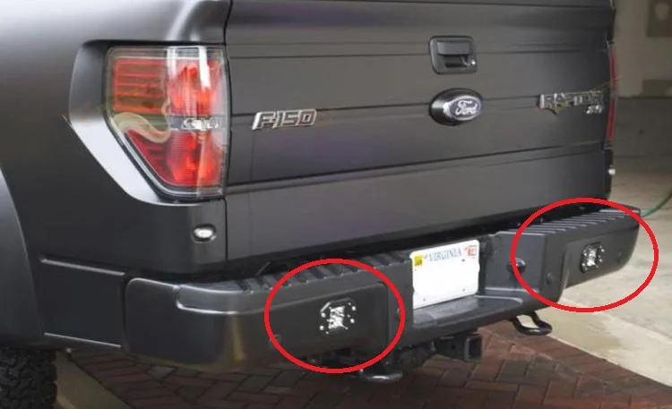 Светодиодные задние фары F150 Raptor/противотуманные фары/парковочные фонари заднего