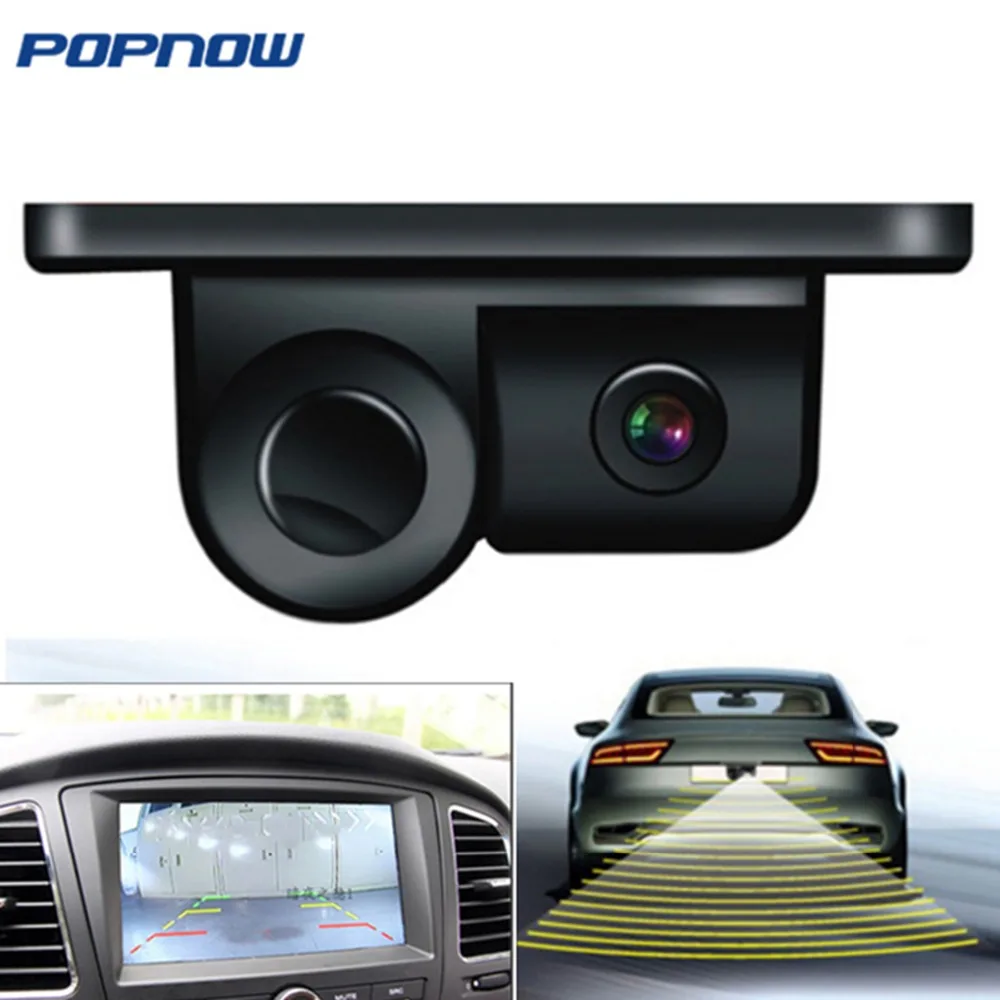 2018 Parktronic Eunavi 2 In 1 Car Parking Sensors Rear View Backup