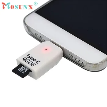

Hot-sale MOSUNX Phone Card Reader Gifts USB 3.1 Type C Male Host OTG Card Reader Adapter Cable For Samsung Galaxy Note 7 C76