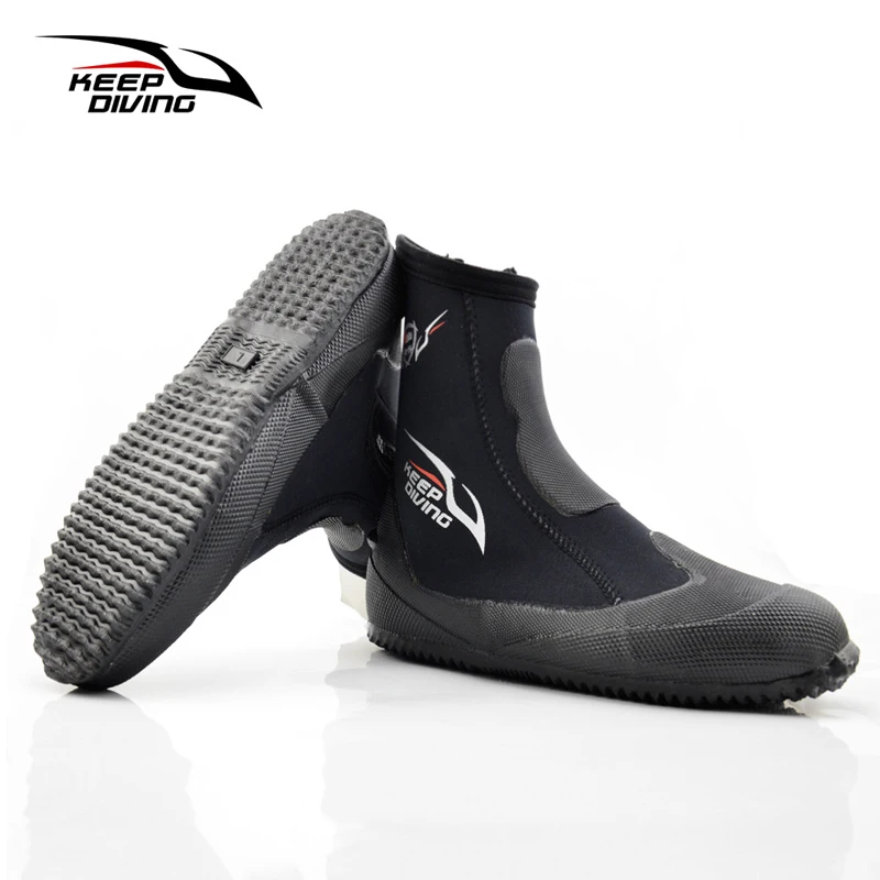 5MM Neoprene Adult Scuba Diving Water Shoes Non slip Diving Shoes Beach