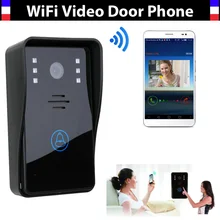 New Wifi video door phone doorbell Wireless video doorphone Intercom for iPad Smart Phone Tablet remote Unlock Intercom