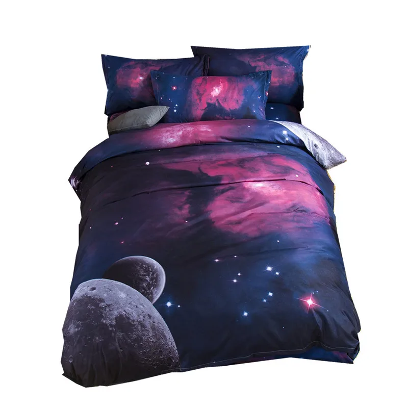 Комплект постельного белья WINLIFE 3d Galaxy комплект из 2 предметов с