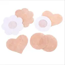 Одноразовые наклейки на соски сексуальные невидимые нетканые соски анти-освещение 10 пар