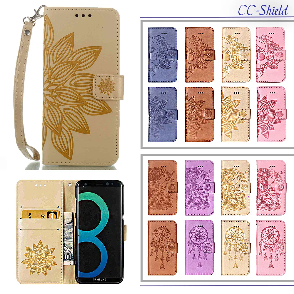 

Flip Case for Samsung Galaxy S8 S 8 Plus SM G955S G955T G955V G955F SM-G955S SM-G955T SM-G955V SM-G955F Flip Phone Leather Cover