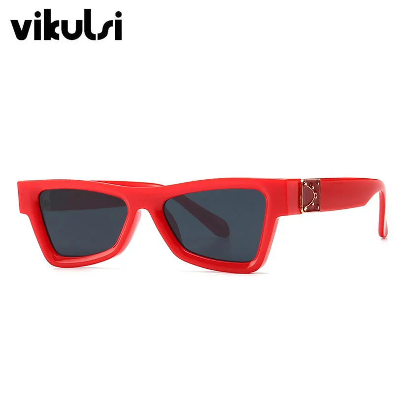 

2019 New Star Rihanna Cat Eye Sunglasses Women Oculos De Sol 2019 Luxury Women Brand Designer Trend Square Sun Glasses UV400