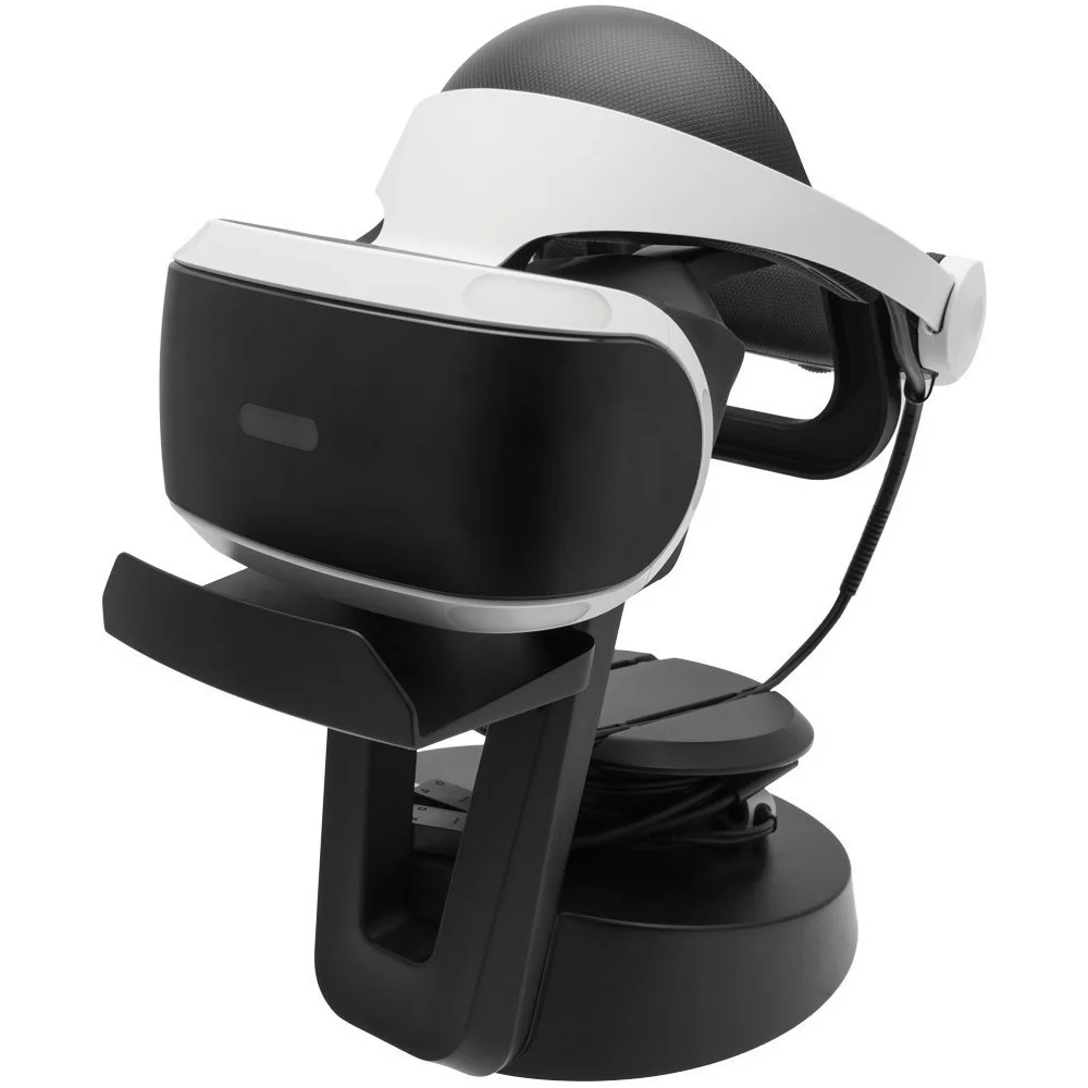 

Universal VR Headset Stand Organiser Display Holder Rack Storage with Cable Management for PlayStationPS4 Oculus Rift HTC ViveVR