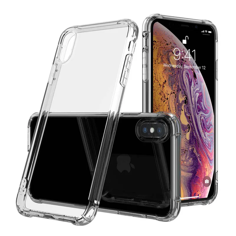 coque iphone xs transparente slim