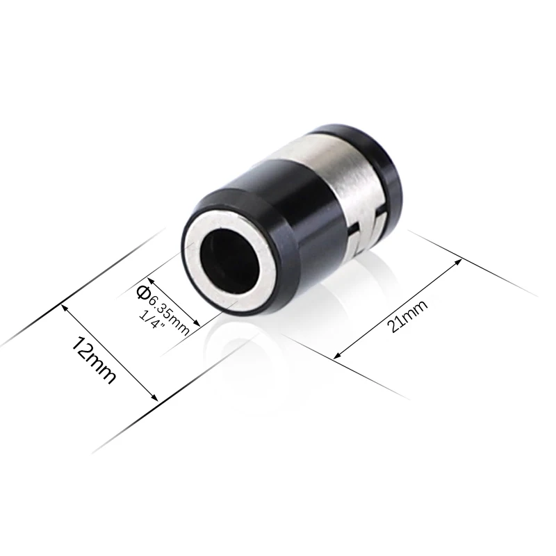 Намагничивающее кольцо съемный магнитный драйвер для 1/" 6,35 мм Шестигранная отвертка электрическая отвертка бит