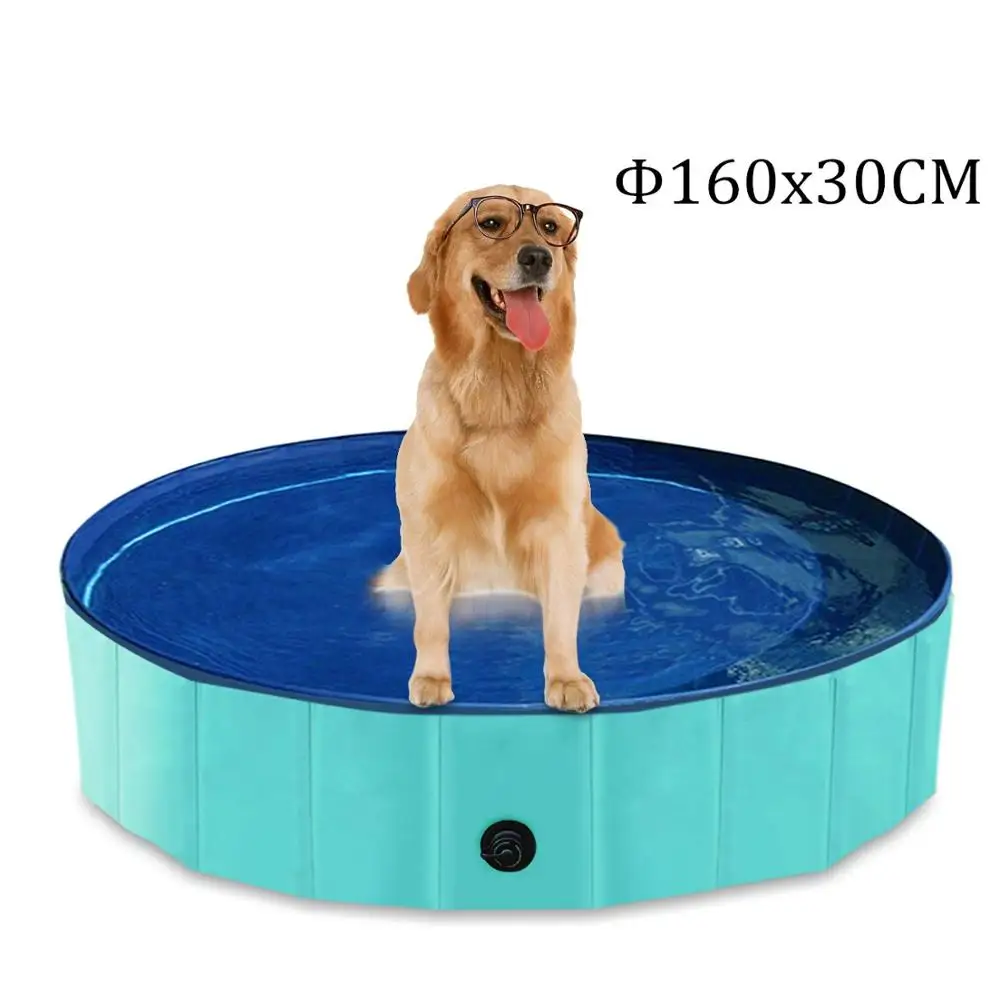 

Dog pool The paddling pools Hundepool Swimming doggy pool for the dog cat pet 3 size Bathtub Folding House Bed