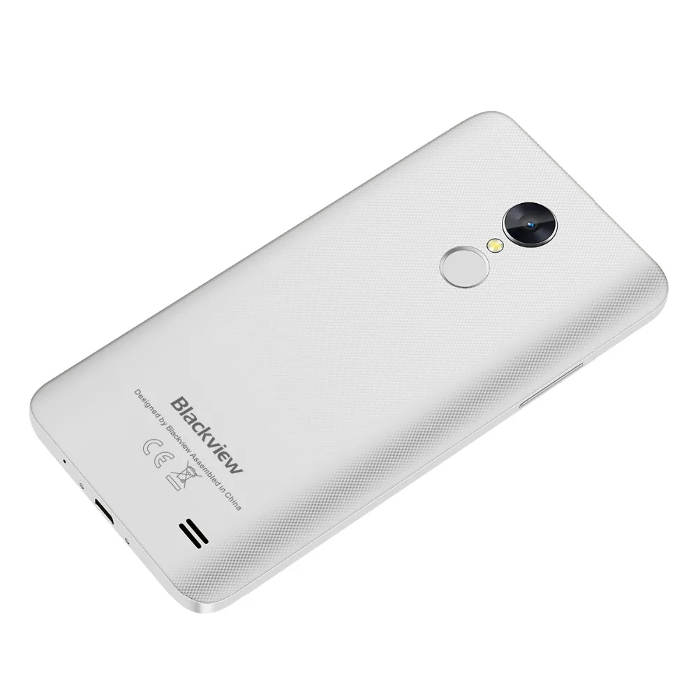 Blackview A10 смартфон 2 Гб Оперативная память 16 Гб Встроенная память MT6580A 4 ядра Android 7,0 5,0 дюймов 18:9 Экран 3g Dual SIM мобильный телефон