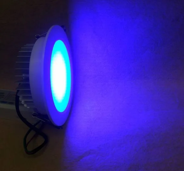 

Free shipping to Europe Wifi -dmx controlled 24V 5 wires rgbw 4in1 24W led down light 12pcs/Lot for grand theatres