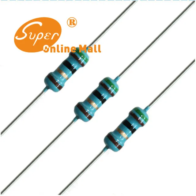 100PCS 1/4W 220 ohm resistor +/ 1 ROHS1/4w 220R ohm Metal