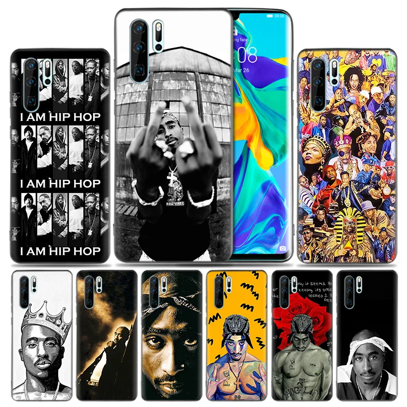 

Fashion Soft Rubber Case For Huawei Honor 8X 9 10 8C Mate 20 lite Y9 Y6 Y7 Prime Pro 2019 Cover 2Pac Tupac Amaru Shakur