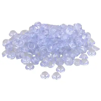 

200Pcs 20x8x12mm Transparent Silicone Round Soft Anti-slip Foot Pad for Furniture Feet Chair Cup Table Cabinet