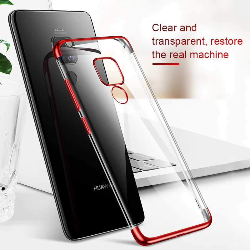 

Electroplate TPU Soft Case For Huawei Honor 8X 8 9 10 Lite 8C 8S Note10 V9 Play For Honor 9i 7A Pro Note 10 8X MaxAnit-Skid Case