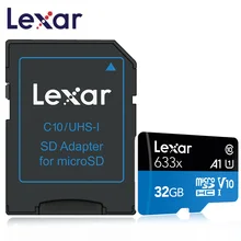 Lexar mecard microdata micro sd флышка Обновление версии Micro SD карта sd-карта 32 Гб 64 Гб 128 Гб карта памяти класс 10 633x TF флэш-карты для смартфона Microsd флешка карта памяти флешки