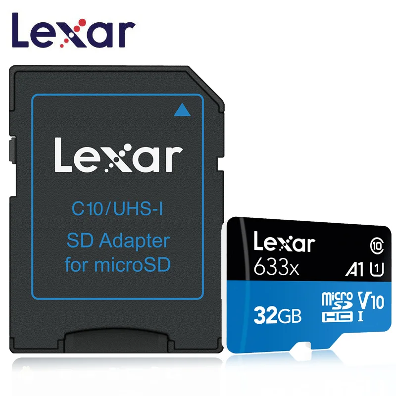 Lexar Updating Version Micro SD Card Carte SD 32 GB 64GB 128GB Memory Card Class10 633x 1