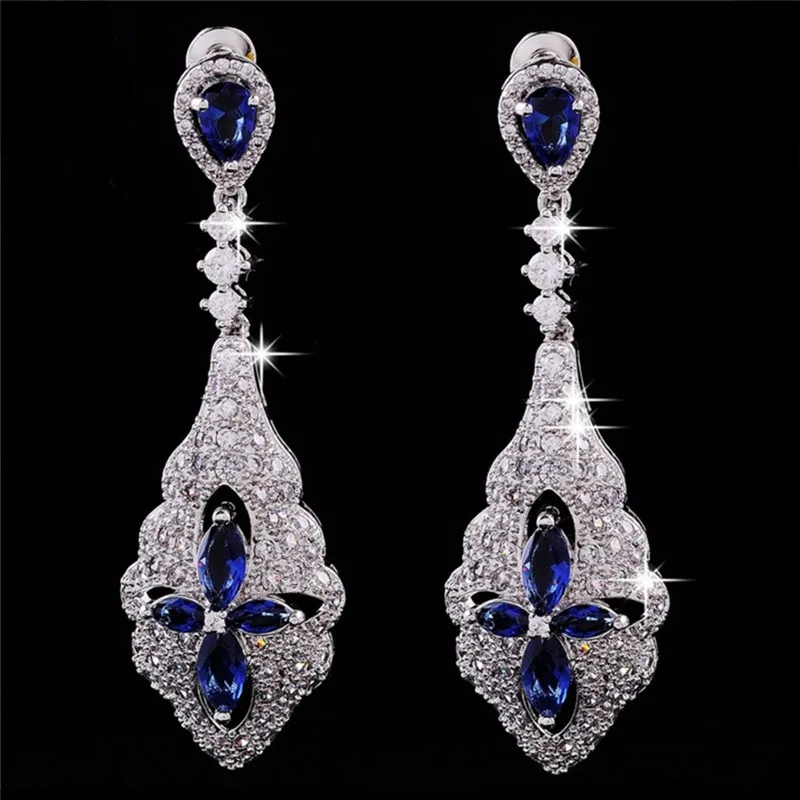 Popular Blue Sapphire EarringsBuy Cheap Blue Sapphire Earrings lots